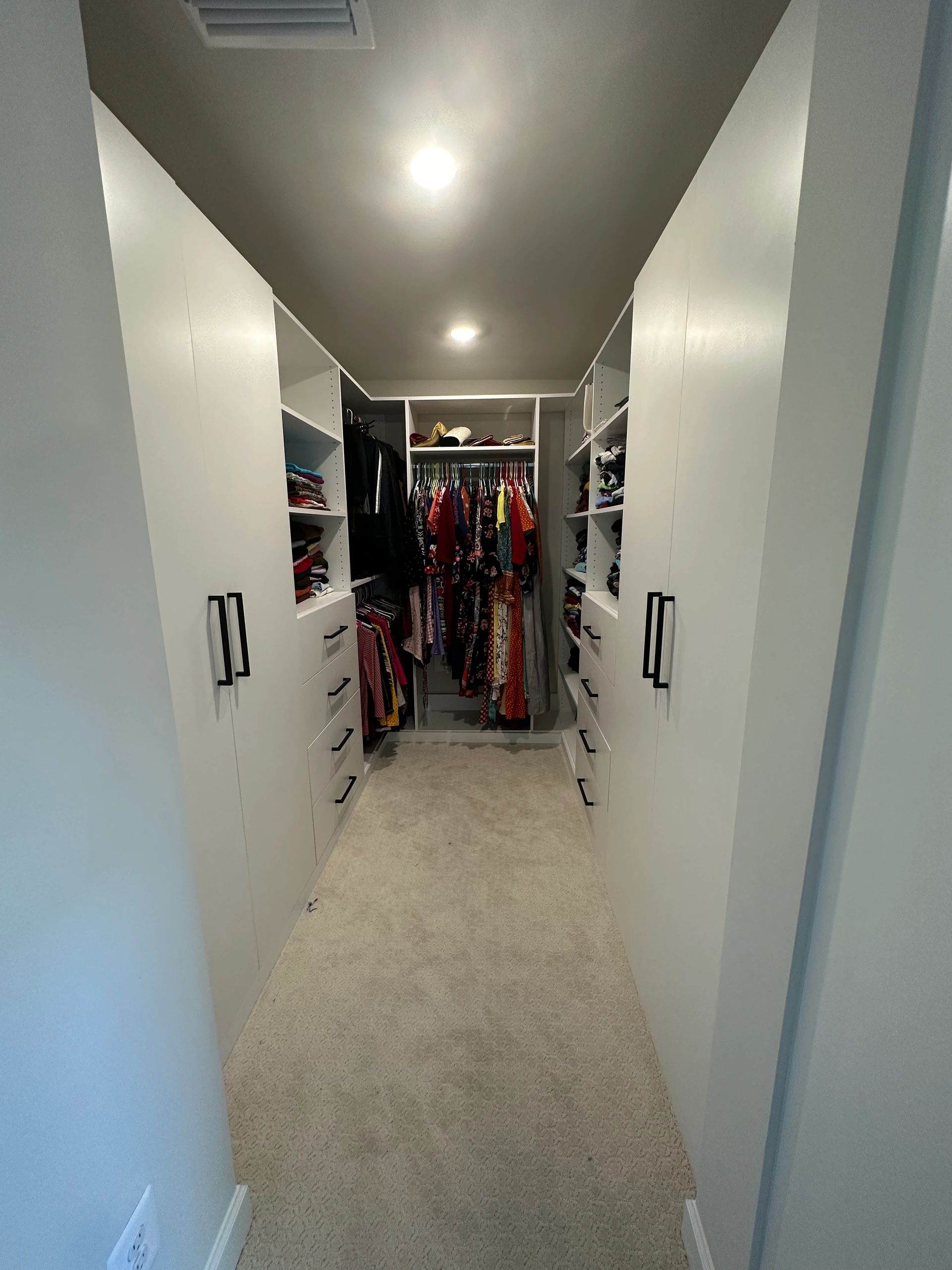 Custom walk-in wardrobe Fantasy Closets Northern Virginia