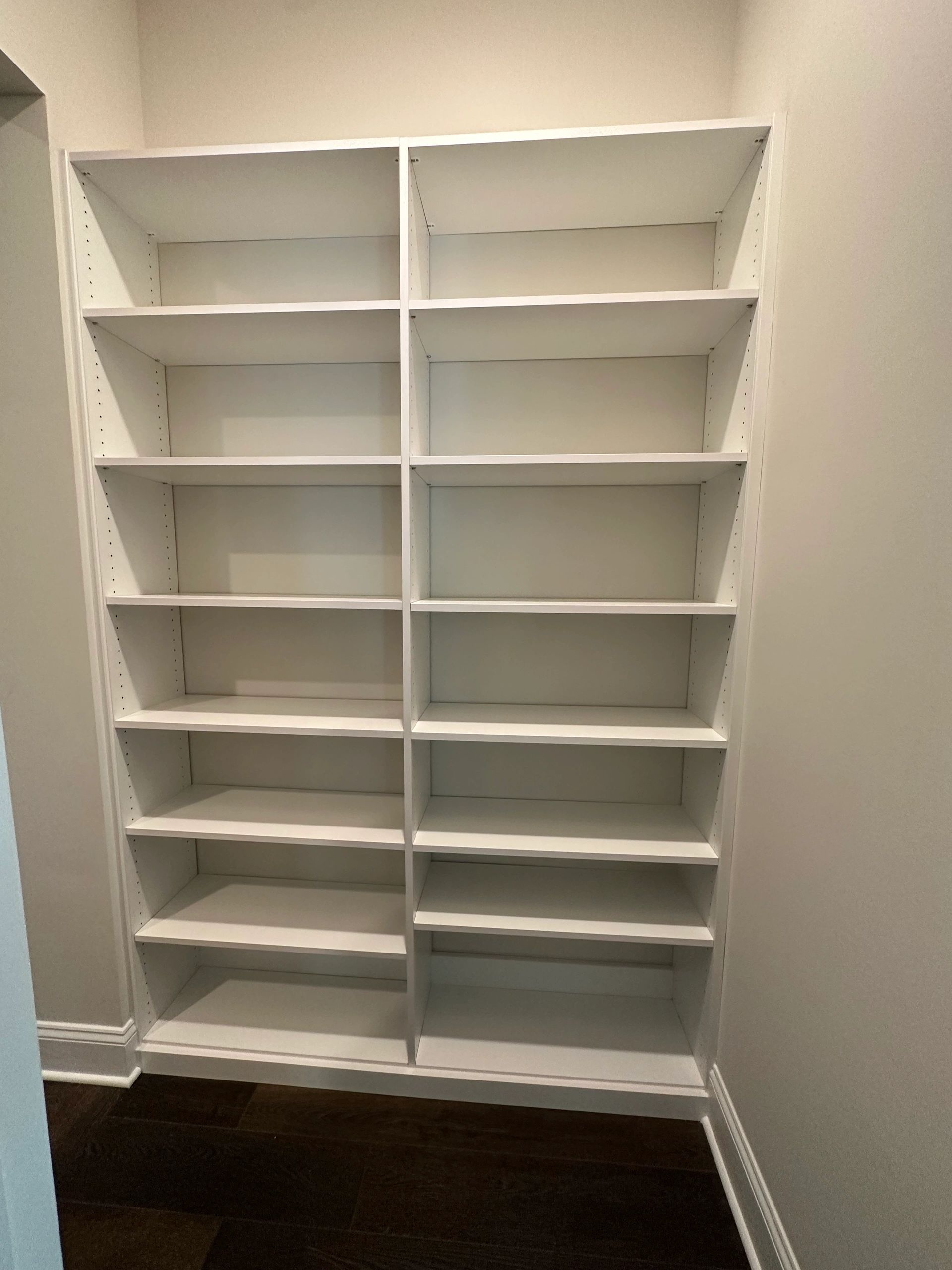 Custom pantry cabinet system Fantasy Closets Virginia
