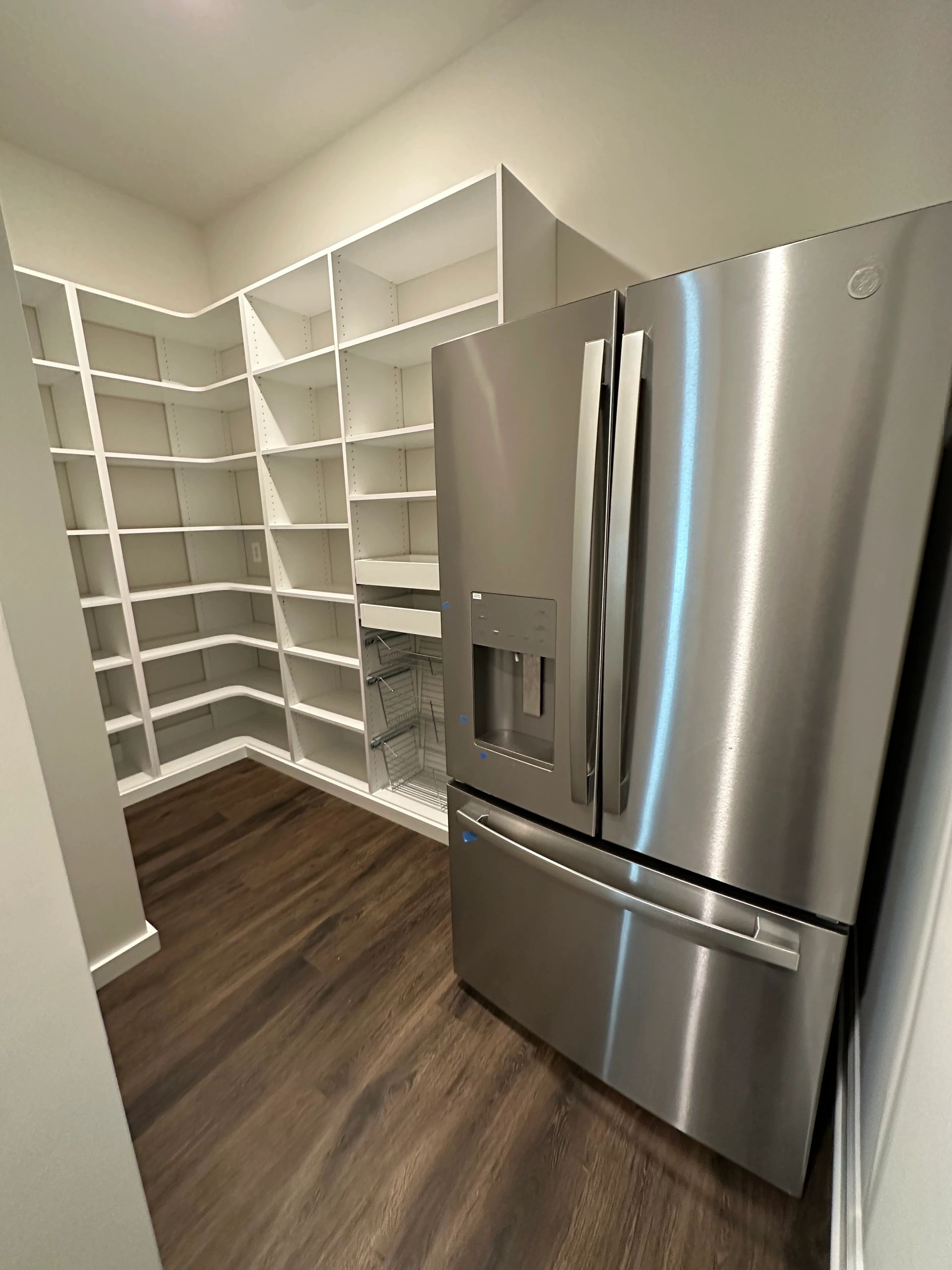 Custom pantry pull-out shelves Northern Virginia Fantasy Closets